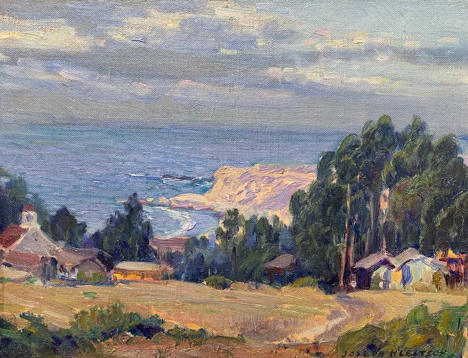 Joseph Kleitsch, Heisler Park, oil on canvas