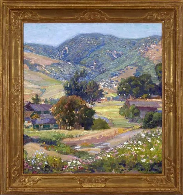 Joseph Kleitsch, The Jeweled Hills, oil on canvas