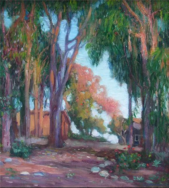 Joseph Kleitsch, View to the Sea, oil on canvas